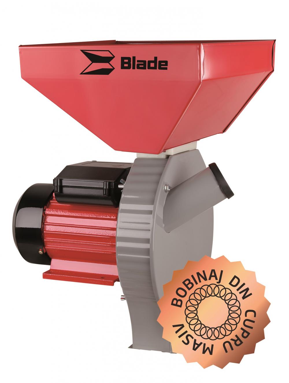 MOARA PENTRU CEREALE SI STIULETI DE PORUMB - MODEL B (CUVA MARE)