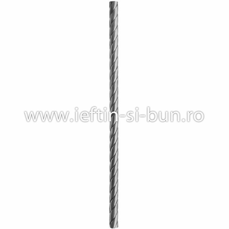 Teava torsionata 22-132/3m